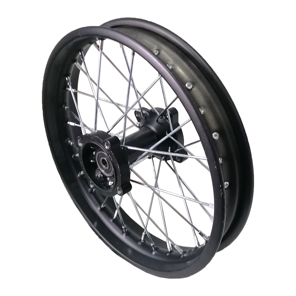 Jante traseira (1.85x14" / eixo 12mm) - Pitbike (MD04-SG)