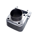 Kit - Cilindro (S/ Orificio da sonda) (S/ EGR) (150cc / 62mm) + piston - Bluroc/Bullit (GN/GS125 K157FMI)