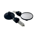 Espelhos (jogo) Tipo 1 "BAR-END", CAFE RACER / UNIVERSAL (Preto)