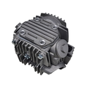 Cabeça de Motor (Completa / s/juntas) 52.4mm / 110-125 / ATV 110 / Pitbike 125