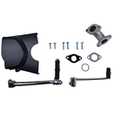 Motor completo 110cc (c/ Motor Arranque por Baixo) (auto) - Comp. Tox (Volcano 110) / Pitbike