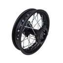 Jante traseira 1.60x10 (eixo 12) (cubo preto) - Tox (Racer x2 49) / mini moto