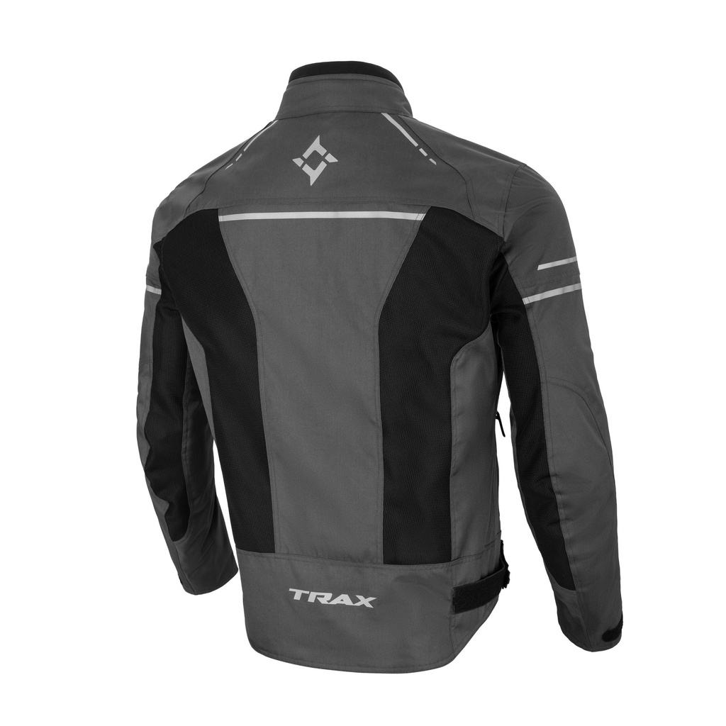 TRAXMOTO: Casaco Airborne Titanium Grey - Homem