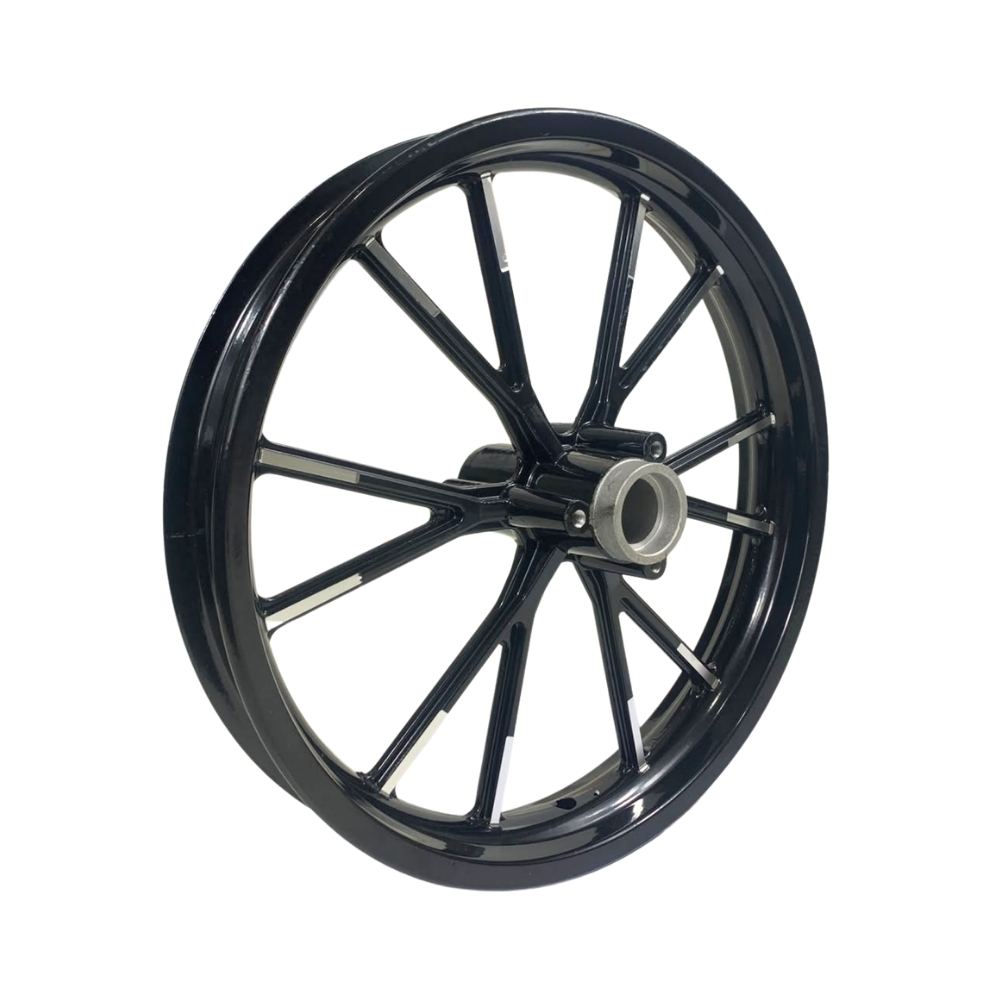 Jante traseira 10" PRETA - TOX (Saker)