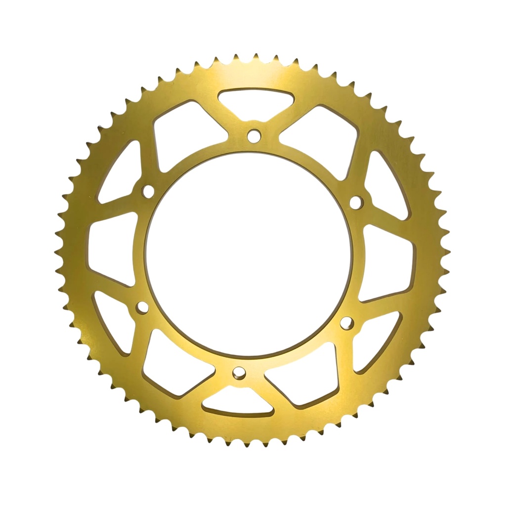 GOLD ERGAL REAR SPROCKET 428 Z63 - FANTIC (XMF-XEF 125 E5 MY21-MY22)
