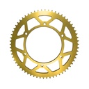 GOLD ERGAL REAR SPROCKET 428 Z63 - FANTIC (XMF-XEF 125 E5 MY21-MY22)