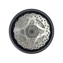 Jante traseira completa 10" (1.85 x10", eixo 15mm) - YCF / Pitbike