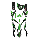 Kit autocolantes (preto / verde), Tox (Volcano 110 DBK12)