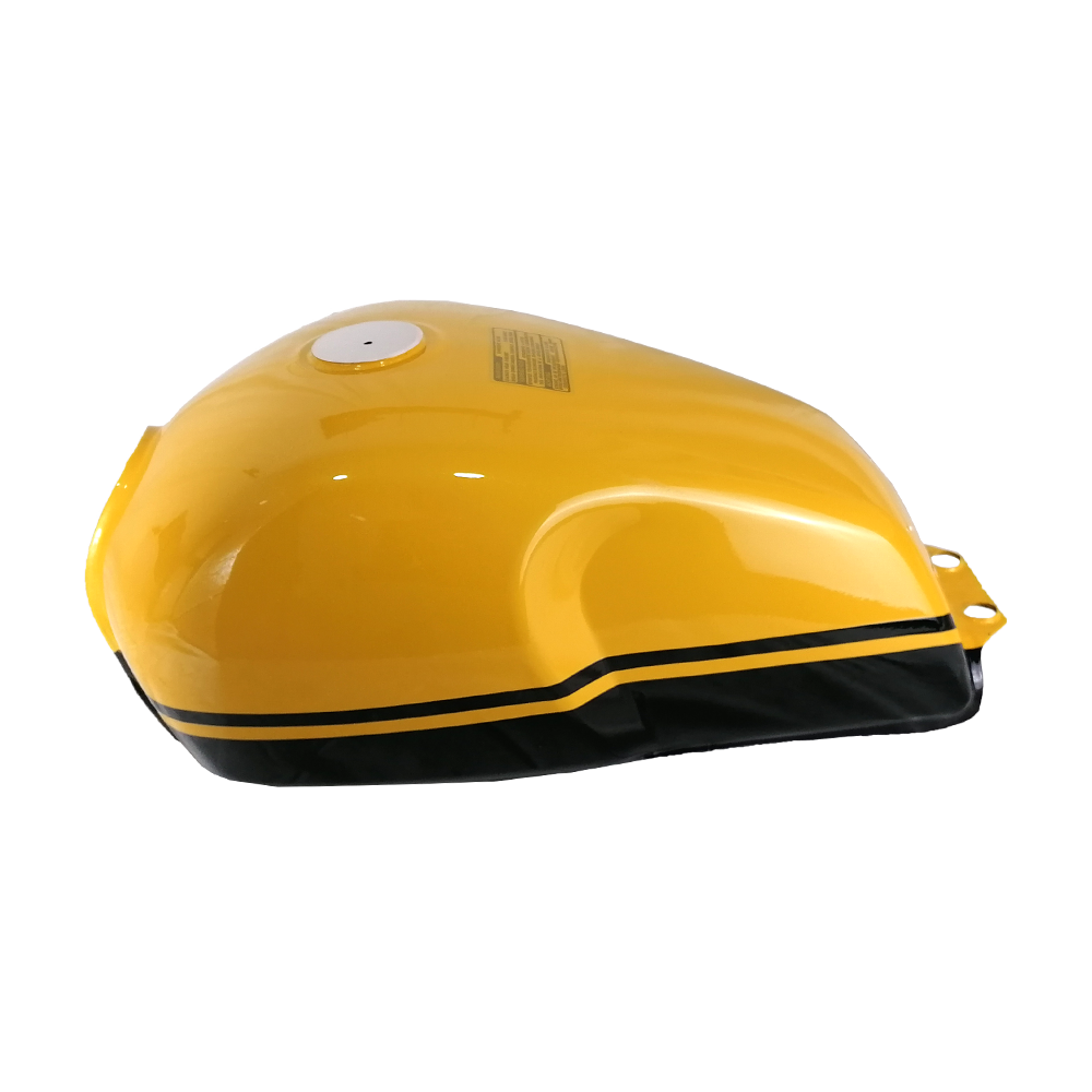 Deposito Combustivel S/ AutoColantes (AMARELO) - Bluroc/Bullit (Legend 125) (c/ risco)