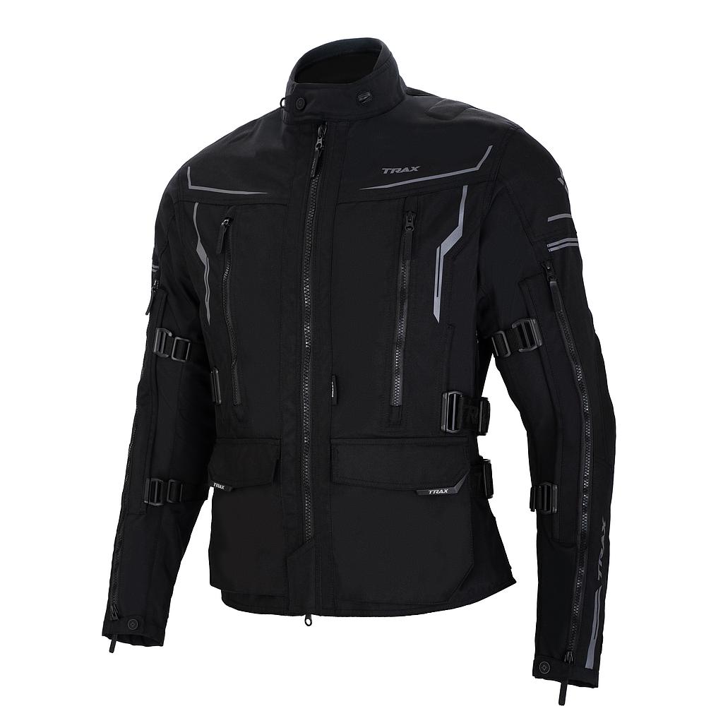 TRAXMOTO: Casaco Ventura Black - Homem