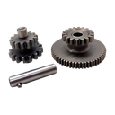 Kit - Carretos Duplos (18/62T + 14/16T), CG125