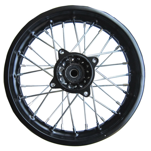 Jante traseira (1.40x10", eixo 12mm) - Pitbike