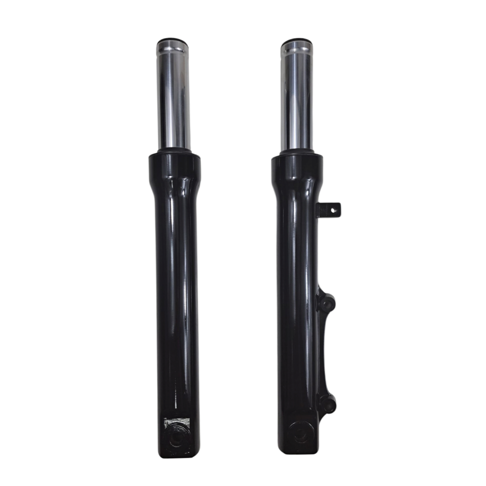 Kit - Amortecedor (380mm) FRT (ESQ + DRT) (Preto) Lambretta (v200 / v125 / v50)