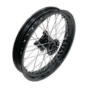 Jante Dianteira (MT2.5x17) (Preto Brilho), Bluroc/Bullit (Legend 125)