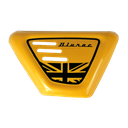 Tampa Lateral DRT (Amarelo) - Bluroc/Bullit (Legend 125)