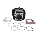 Kit Cilindro + piston (52.4mm / cav 13mm), (ALUMINIO) alt. 69mm - ECO - Pitbike 125cc (PRETO)