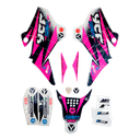 KIT - Autocolantes START F125S (NEON PINK) - YCF (2014) / Pitbike