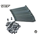 Raios reforçados (traseiro 150x4) 14" - (32unid) - YCF / Pitbike