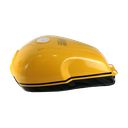 Deposito Combustivel S/ AutoColantes (AMARELO) - Bluroc/Bullit (Legend 125) (c/ risco)