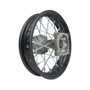 Jante traseira 1.60x10 (eixo 12) (cubo cinza) - Tox (Racer x2 49) / mini moto