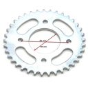 Cremalheira 420H (41D), C: Ø58mm / FF: 90mm - YCF / Pitbike