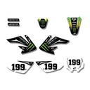 Kit - Autocolantes (Monster), tipo CRF70, Pitbike 