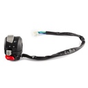 Comutador esquerdo (9 fios) (cabo comp.930mm), Bluroc/Bullit (HUNT / SPIRIT / HERO)