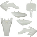 Kit - Carenagem Completa (Branco) (tipo CRF50), Pitbike (S/ Guarda-lamas frente)