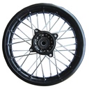 Jante traseira (1.40x10", eixo 12mm) - Pitbike