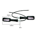 KIT - Piscas Led (Drt/Esq) (M10) - Universal